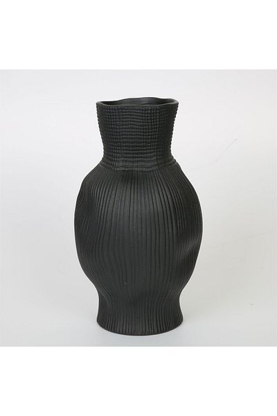 Vitale Black Impact Vase Short 15*15*23 cm Ak.Jm00011