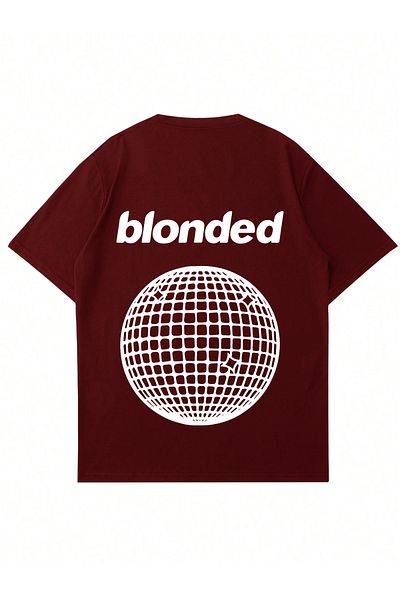 Mad&Calf Μπλουζάκι Unisex Blonde με στάμπα με λαιμόκοψη