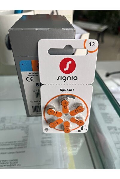 Signia İşitme cihazı pili 13 numara