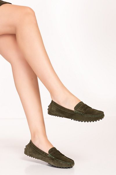 Gondol Loafer de damă din piele naturală - talpă ușoară, Tx.4793