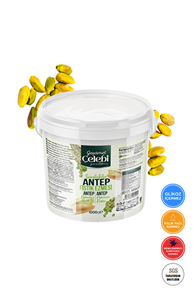 gourmet çelebi Kahvaltılık Antep Fıstık Ezmesi 1 Kg 1 Kg