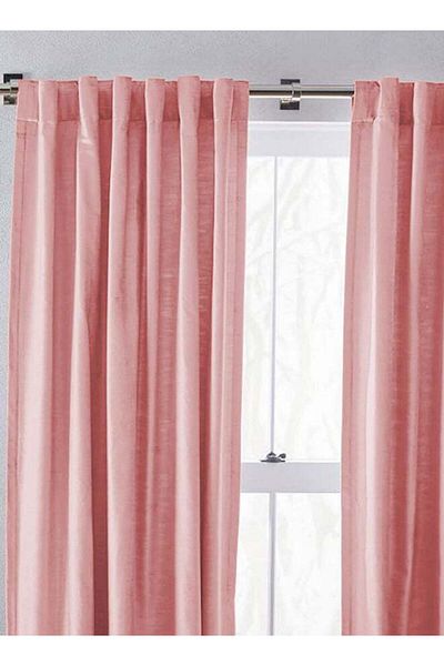 soufa dibaj Velvet Curtain for Bedroom Dining Studio Office - Light Pink