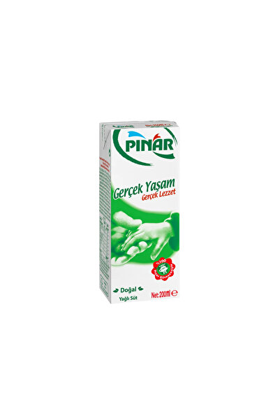 Pınar Yağlı Süt 200 ml X 27 Adet