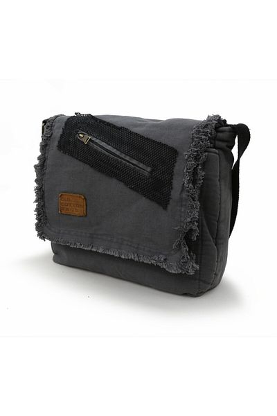 old cotton cargo Școală pentru laptop și geantă de zi cu zi cu fermoar cu capac casual