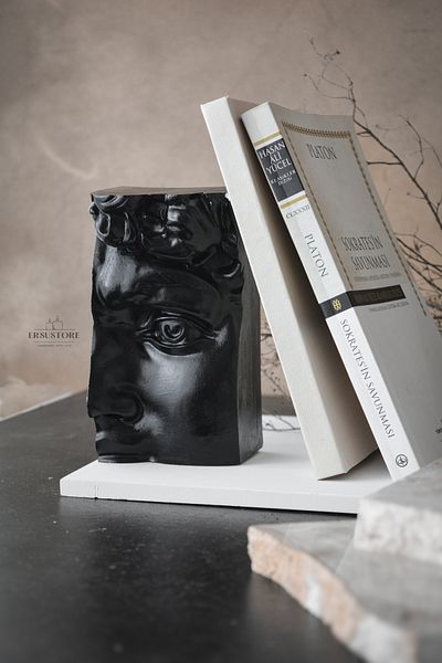 jeane home decor حامل كتب كبير الحجم من بيتون ديفيد - يدعم الكتب المزخرفة للهدايا