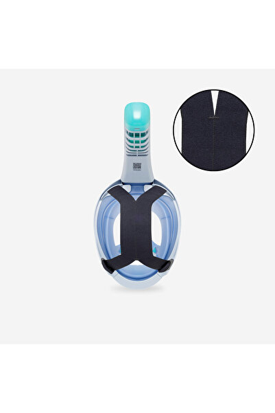 Decathlon Çocuk Su Altı Keşif Maskesi - 6/10 Yaş - Açık Mavi - Easybreath