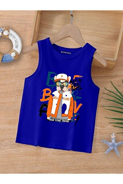 BENROMA Crtani Lik Dječja majica bez rukava sa printom