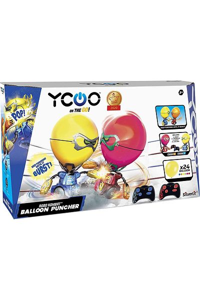 Silverlit Balloon Puncher Robo Kombat Twin Pack 88038