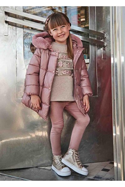MAYORAL Kışlık Kız Çocuk Sweat Tayt - Pembe