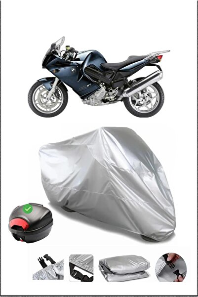 Breen Bmw F800St Rear Bag Compatible Gray Waterproof Canvas (Motorcycle)