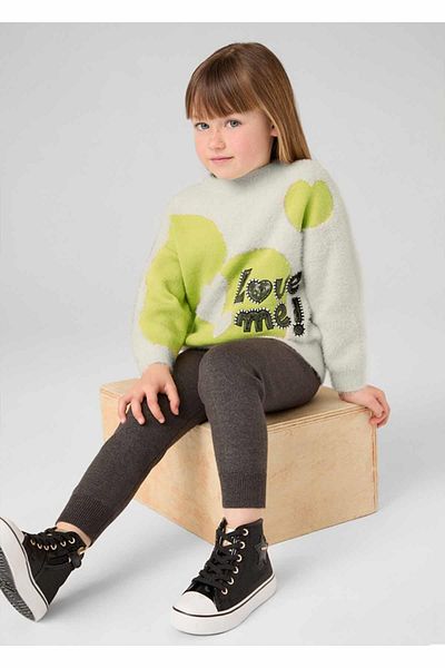 MAYORAL Cream Girl's Knitwear Set