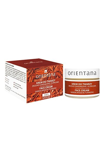 ORIENTANA Orientana Sandalwood & Turmeric Face Cream 50 g - Κρέμα προσώπου σα...