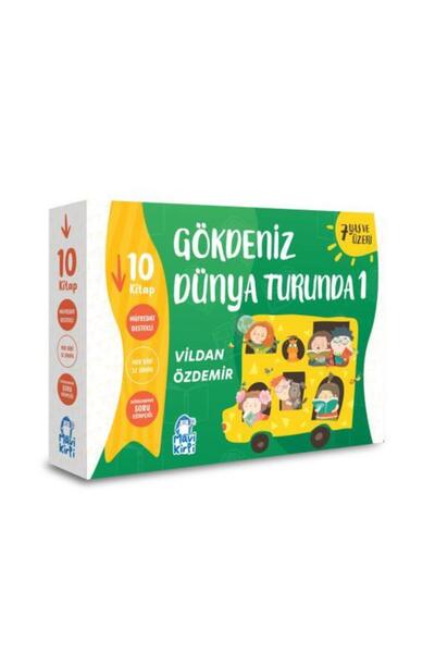 Mavi Kirpi Yayınları Gökdeniz Dünya Turunda 2. Sınıf Okuma Seti 1 (10 KİTAP)