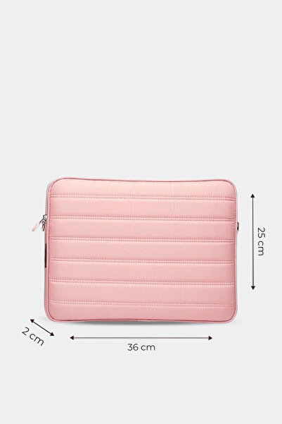 MORCA Macbook Air Pro 13 & 14 Inç Su Geçirmez Laptop Kılıfı Pembe