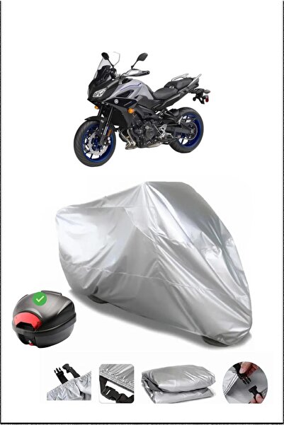 Breen حقيبة ياماها تريسر 9 الخلفية متوافقة مع القماش المشمع الرمادي المقاوم ل...