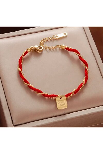 Store Çelik bileklik good luck tasarımı sevgililer günü hediyesi