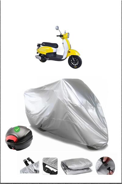 Breen Arora Dazzle125 Backpack Compatible Gray Waterproof Canvas (Motorcycle)