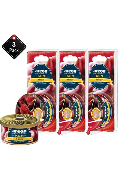 Areon Pack Of 3 Areon air freshener Ken Cherry