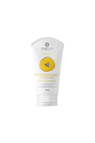 BASICLAB BasicLab Famillias Hydratační krém na obličej lehké konzistence, tub...