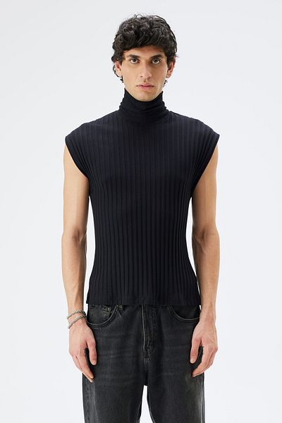 IAMNOTBASIC Leonardo High Top Undershirt - Black