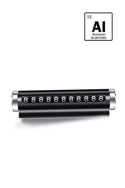 KDOT Alüminyum Kasa Çevirmeli Binek Araç Geçici Park Numaratörü