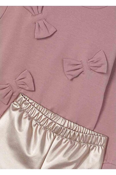 MAYORAL Winter Girls' Sweat Leggings Set - Pink