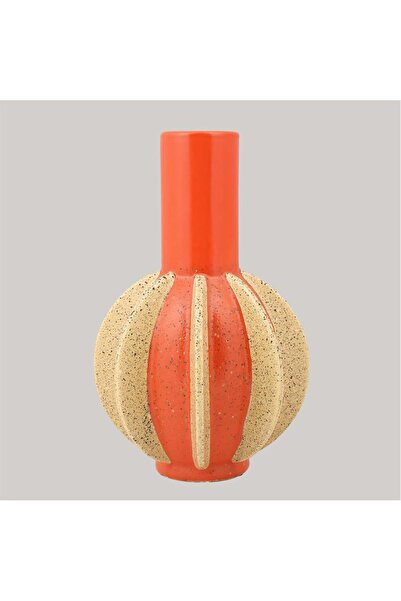 Vitale Vază ceramică portocalie de vară 21*21*33 cm