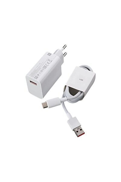 Türker iletişim Realme C55 Uyumlu Şarj Aleti Type-C 67W Turbo Hızlı Şarj Cihazı + Kablo