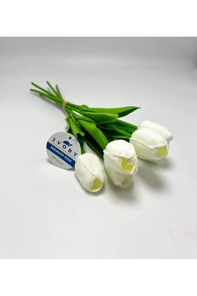 BHR TEMİZLİK BHR TEM-DECOORATIVE WET TULIP 6 LI - الطول 33 سم