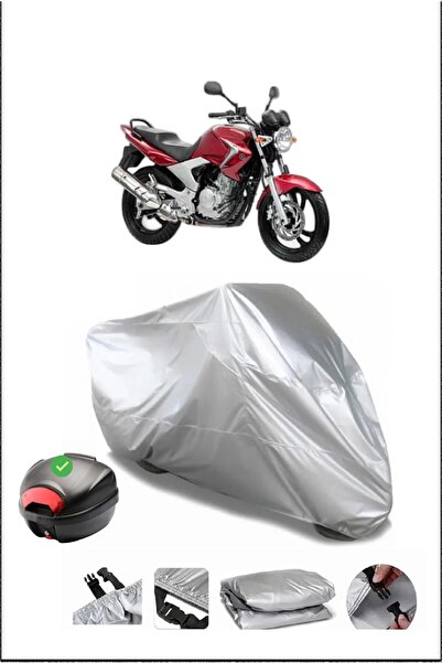 Breen Yamaha Ybr250 Rear Bag Compatible Gray Waterproof Canvas (Motorcycle)