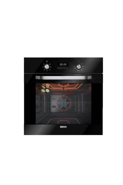 ukinox Nova - Ares 60 - Hawk Dijital 60 Siyah Ankastre Set