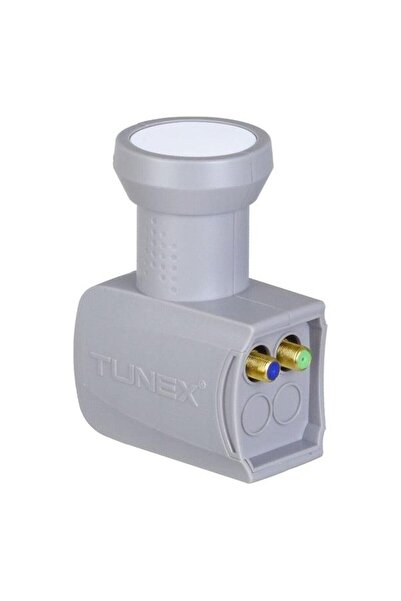 TAYFUN Tunex 2li İkili Çift Çıkışlı Twin Lnb Elembi Full Hd 4K Uyumlu-Yağmur ...