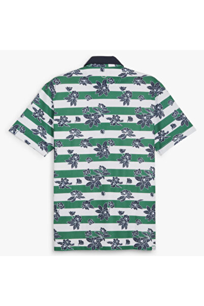Puma Garden Pique Polo Floral Printed Men's Golf T-Shirt