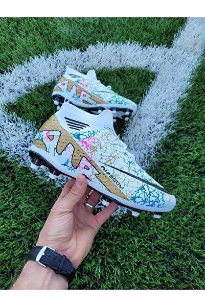 MARKABONİ Laliga Air Socks Astroturf and Grass Floor Football Shoes