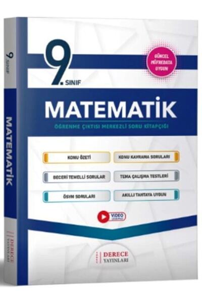 Derece Yayınları 9. Sınıf Matematik Modüller Set