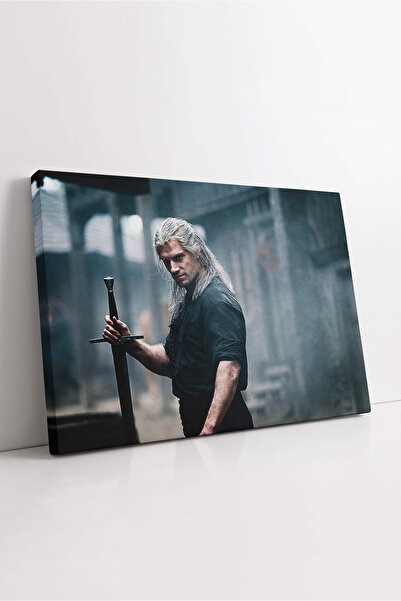 KOSS Dijital Poster de film The Witcher Pictură decorativă orizontală pe pânz...