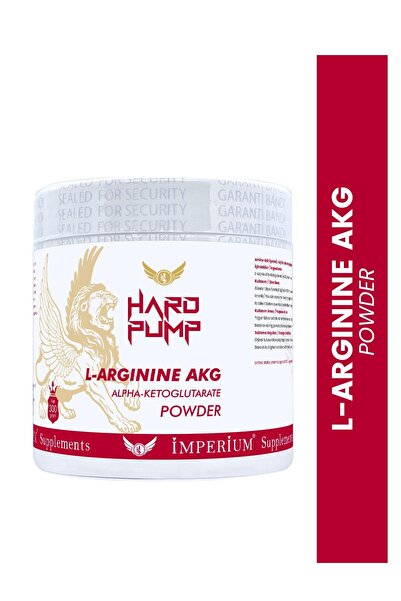 Hard Pump مسحوق L-Arginine AKG + فيتامين C - Alpha-Ketoglutarate - دعم النيتر...