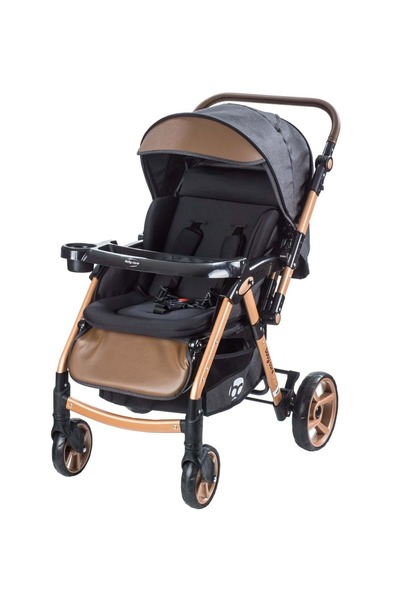 Koala Babycare Baby Care BC-500 Combo Maxi Pro Bebek Arabası Siyah-Gold (BC-5...