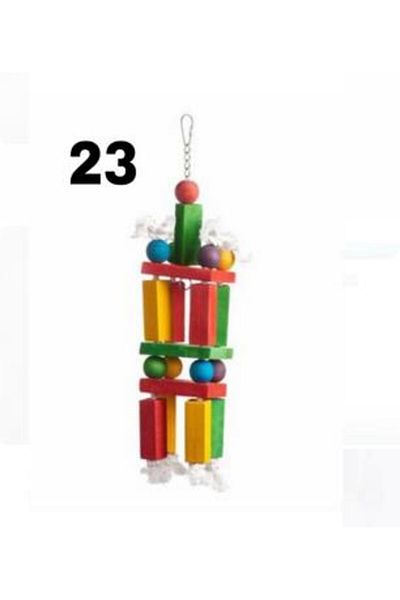 Merkezav Bird Perch Parrot Perch Toy - 23