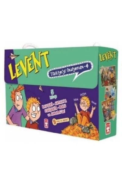 Timaş Çocuk Levent Türkiye'yi Geziyorum - 4 (5 Kitap Takım)