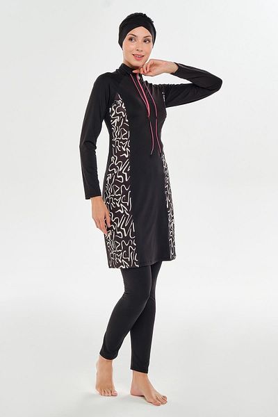 MARESİVA Nature Long Sleeve Hijab Swimsuit 2108