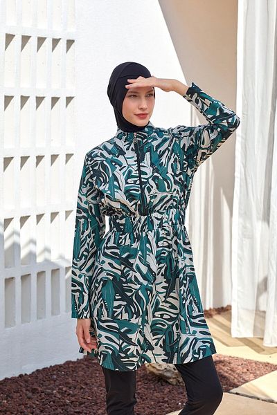 MARESİVA Reyna Long Sleeve Hijab Swimsuit 2407