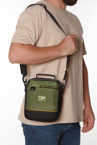 Newish Ανδρική τσάντα ώμου και χεριού Imperteks Crossbody Κατάλληλη για Ταξίδια και Αθλητική Χρήση