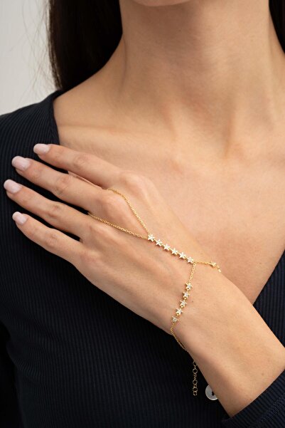 Sümer Telkari Yıldız Tasarım Altın Kaplama Gümüş Şahmeran 93