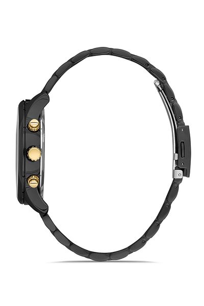 DAVID GUNER Stylish Design Steel Band Men's Wrist Watch