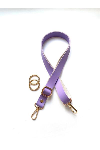 FERİHA HOBİ AKSESUAR حزام حقيبة جلدي قابل للتعديل وحلقة زنبركية