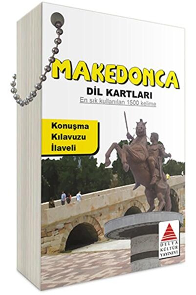 Delta Kültür Yayınevi Delta Kültür Makedonca Dil Kartları