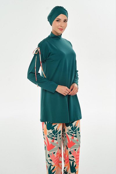 MARESİVA Zari Long Sleeve Hijab Swimsuit 2115