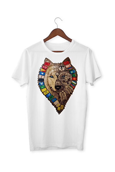 ALPŞAN TİCARET Tricou cu steag turcesc - Tricou pentru copii Turcia, femei, d...