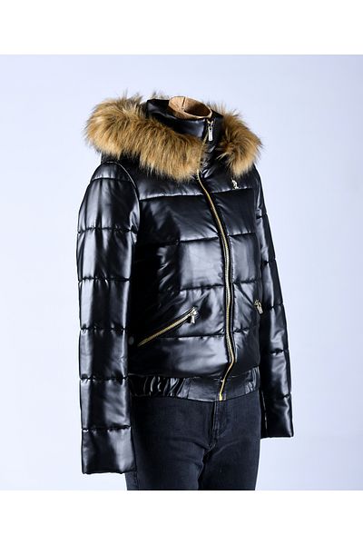 U.S. Polo Assn. Women's Leather Coat G082Sz035.000.Wp24012